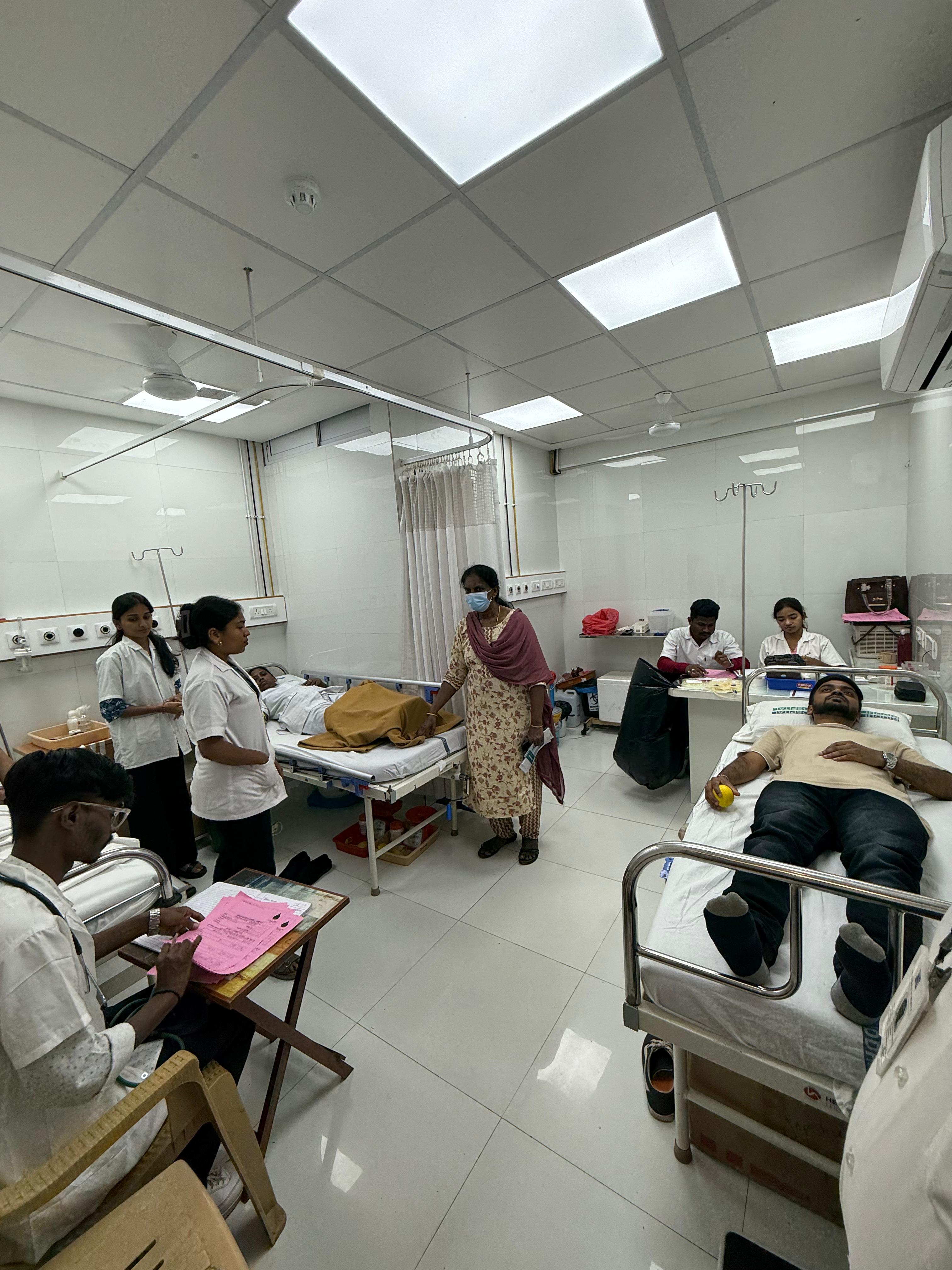 Blood Donation Certificate Presentation